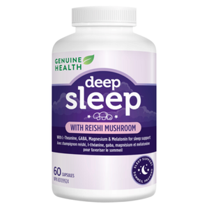 Genuine Health Deep Sleep w Reishi (60caps)