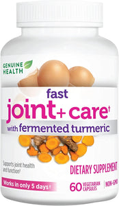 Genuine Health Fast Joint Care w Fermented Turmeric (60caps)