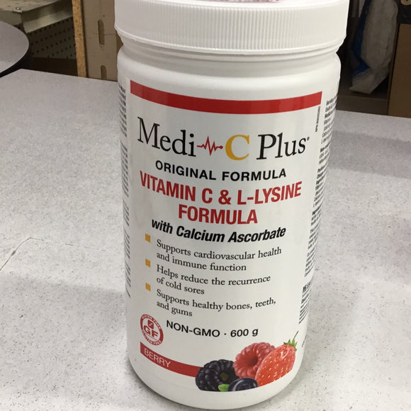 Medi-C Plus w/ Calcium Ascorbate 600g