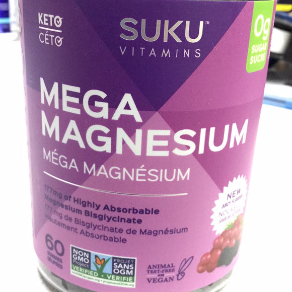 Suku Mega Magnesium Gummies