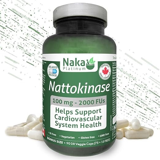 Naka Nattokinase (100mg - 2000FUs) (150 caps)