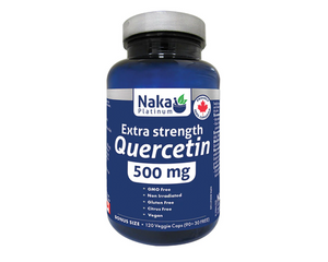 Naka Platinum Extra Strength Quercetin (500mg)(60vcaps)