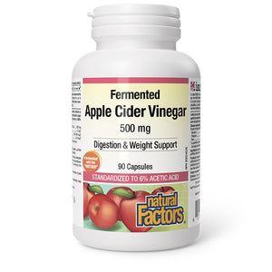 Natural Factors - Fermented Apple Cider Vinegar (90caps)