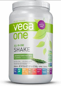 Vega One- All in one - Nutritional Shake - Large Tub - Unsweetened Stevia Free