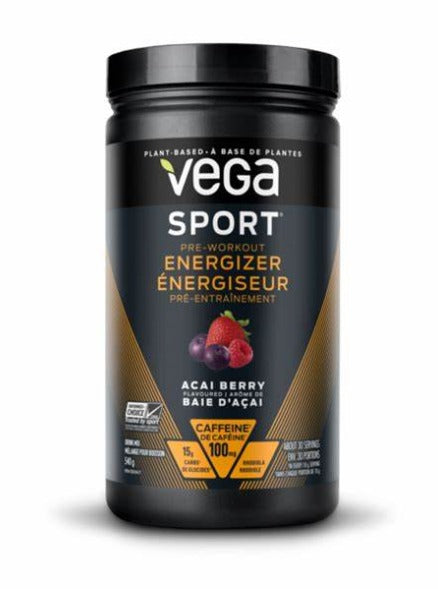 Vega Sport Pre workout energizer - Small Tub - Açai Berry