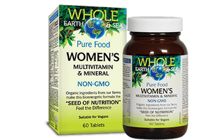 Whole Earth & Sea - Women's Multivitamin & Mineral (120 tablets)