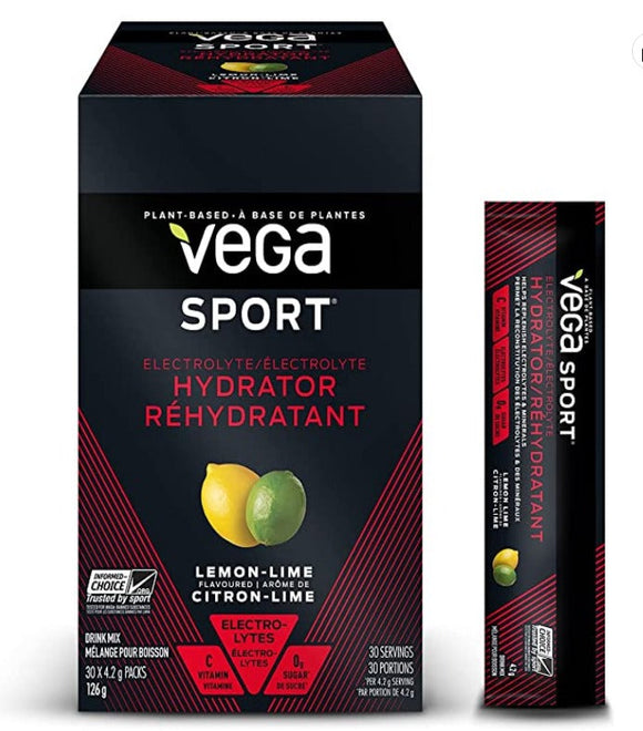 Vega Sport Electrolyte Hydrator -  Lemon Lime - Box
