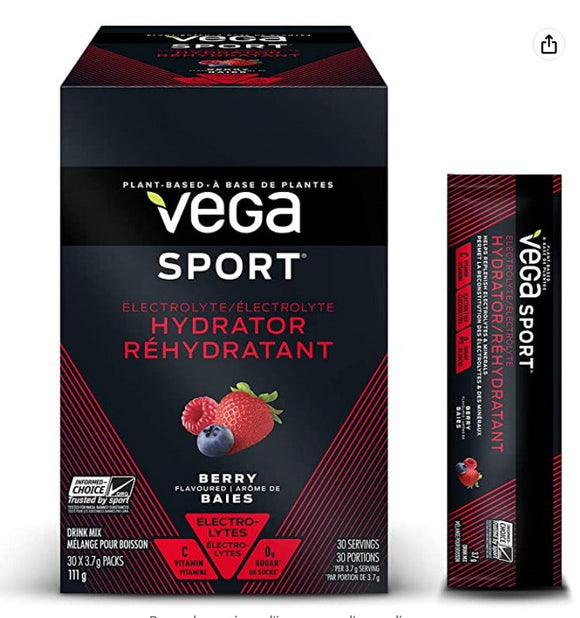 Vega Sport Electrolyte Hydrator -  Berry - Box