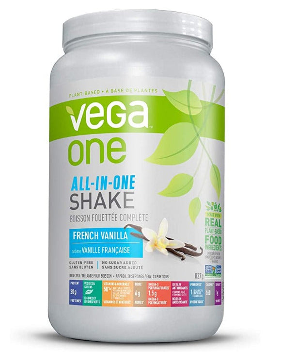 Vega One- All in one - Nutritional Shake - Large Tub - French Vanilla