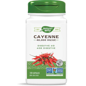 Nature's Way - Cayenne - 40,000HU (100 caps)