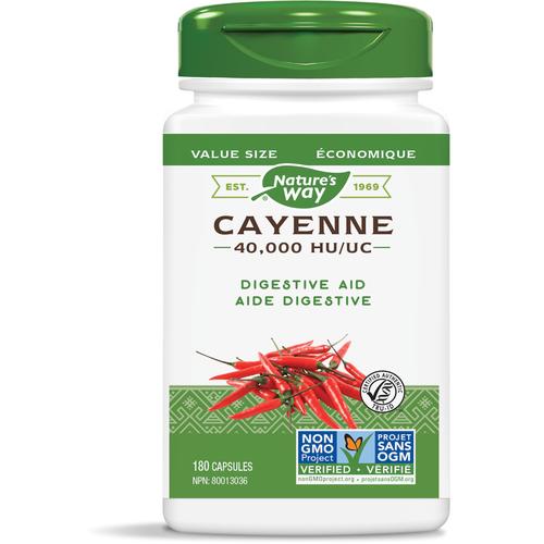 Nature's Way - Cayenne 40,000HTU (180 caps)