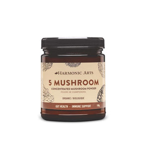 Harmonic Arts - 5 Mushroom - Concentrated Mushroom Powder (100g)