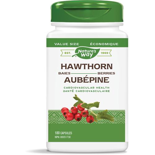 Nature's Way - Hawthorn Berries (180 veg caps)