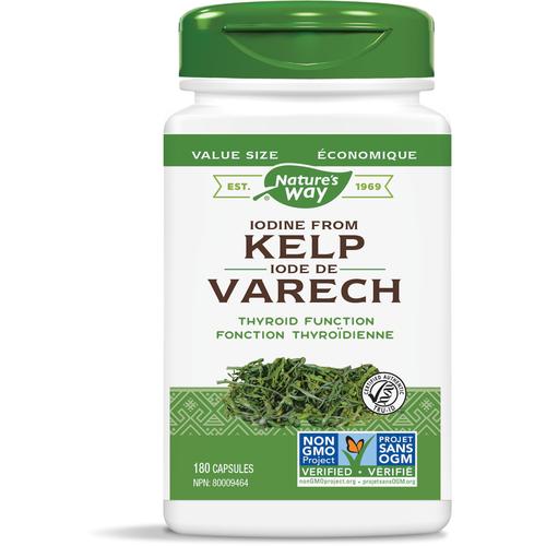 Nature's Way - Kelp Varech (180 veg caps)