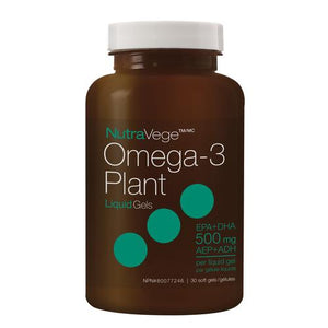 NutraSea - NutraVege Omega-3 Plant (Mint) (30 soft gels)