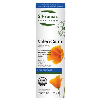 St. Francis Herb Farm - ValeriCalm Sleep Tonic (50ml)