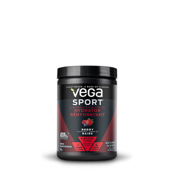 Vega Sport - Electrolyte Hydrator - Berry, Tub (40 servings)