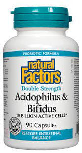 Natural Factors - Acidophilus Double Strength  (90caps)