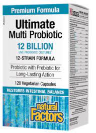Natural Factors - Ultimate Probiotic 12 Billion Active Cells (120caps)