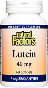 Natural Factors - Lutein 40mg (60gelcaps)