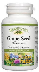 Natural Factors - Grape Seed 50mg (60cap)