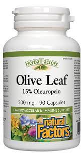 Natural Factors - Olive Leaf 500mg (90caps)