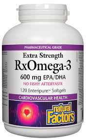 Natural Factors - Omega 3 Extra Strength (120caps)