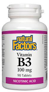 Natural Factors - B3 100mg (90tabs)
