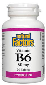 Natural Factors - B6 50 mg