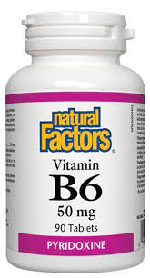 Natural Factors - B6 50 mg