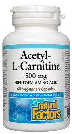 Natural Factors - Acetyl-l-carnitine (60caps)