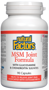 Natural Factors - MSM Joint Formula (180caps)