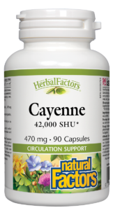 Natural Factors - Cayenne 40000HTU (90caps)