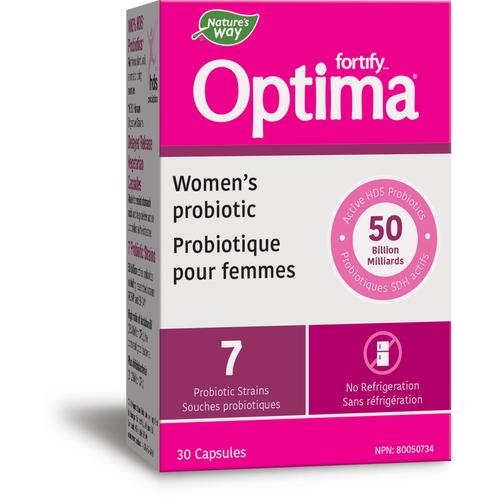 Nature's Way - Fortify Optima - Women's Probiotic - 50 Billion (30 veggie caps)
